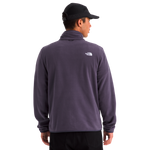 Chaqueta fleece Glacier para hombre color morado