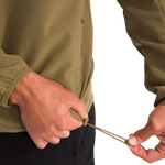 Chaqueta rompeviento Tek Appro para hombre color verde