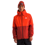 Chaqueta impermeable Antora para hombre color rojo