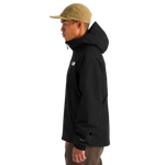 Chaqueta impermeable Quest Mo para hombre color negro