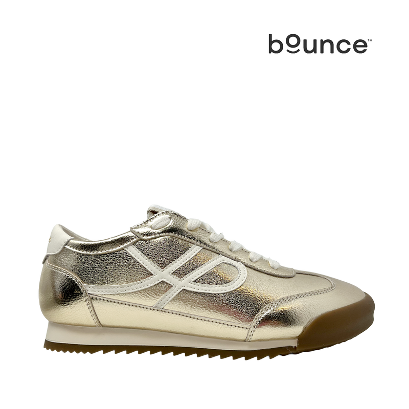 Sneakers Hari para mujer color dorado