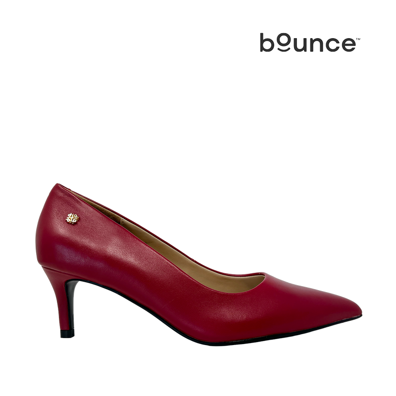 Tacones Brissa para mujer color rojo