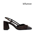 Tacones slingback Harper para mujer color café