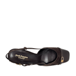 Tacones slingback Harper para mujer color café