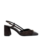 Tacones slingback Harper para mujer color café