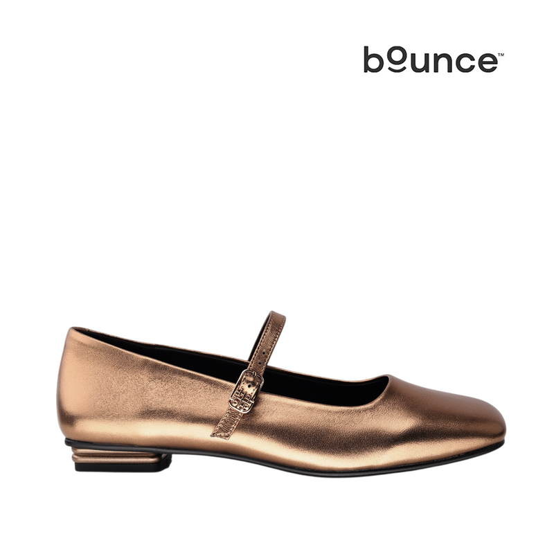 Ballerinas Alanna para mujer color dorado