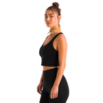 Top deportivo Jaida para mujer color negro