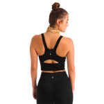 Top deportivo Jaida para mujer color negro