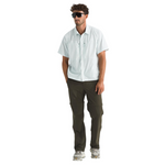 Camisa Trail Lightrange Ss para hombre color celeste