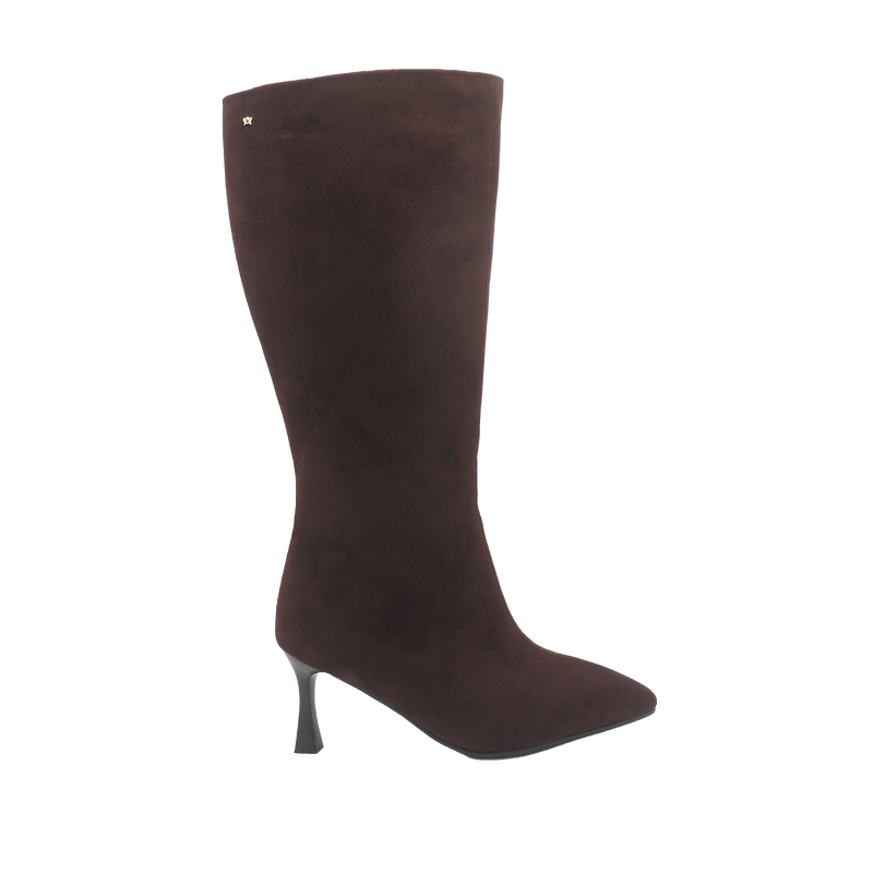 Botas de tacón Sierra para mujer color café