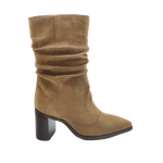 Botas de tacón Sienna para mujer color arena