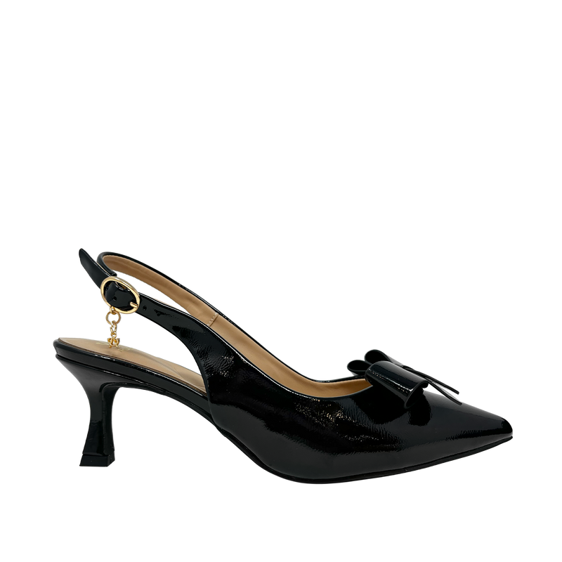 Tacones slingback Sydney para mujer color negro