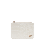 Billetera Selene para mujer color hueso