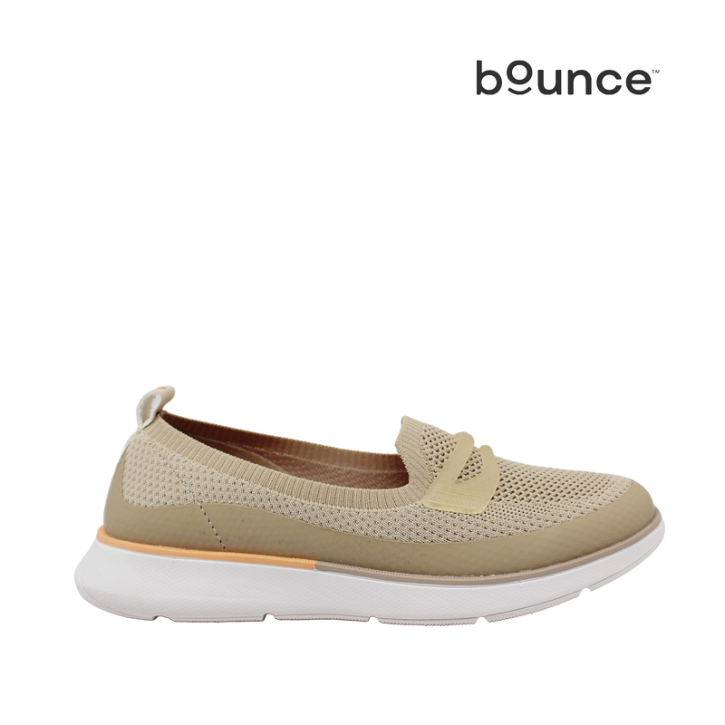 Sneakers slip on Marillyn para mujer color beige