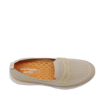 Sneakers slip on Marillyn para mujer color beige