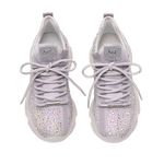 Sneakers Mistica para mujer color plateado