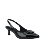 Tacones slingback Izanda para mujer color negro