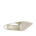 Tacones slingback Indianna para mujer color nude