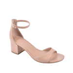 Sandalias de tacón Lily para mujer color nude