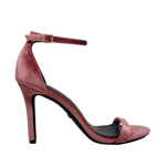 Sandalias de tacón Brazen para mujer color rosado