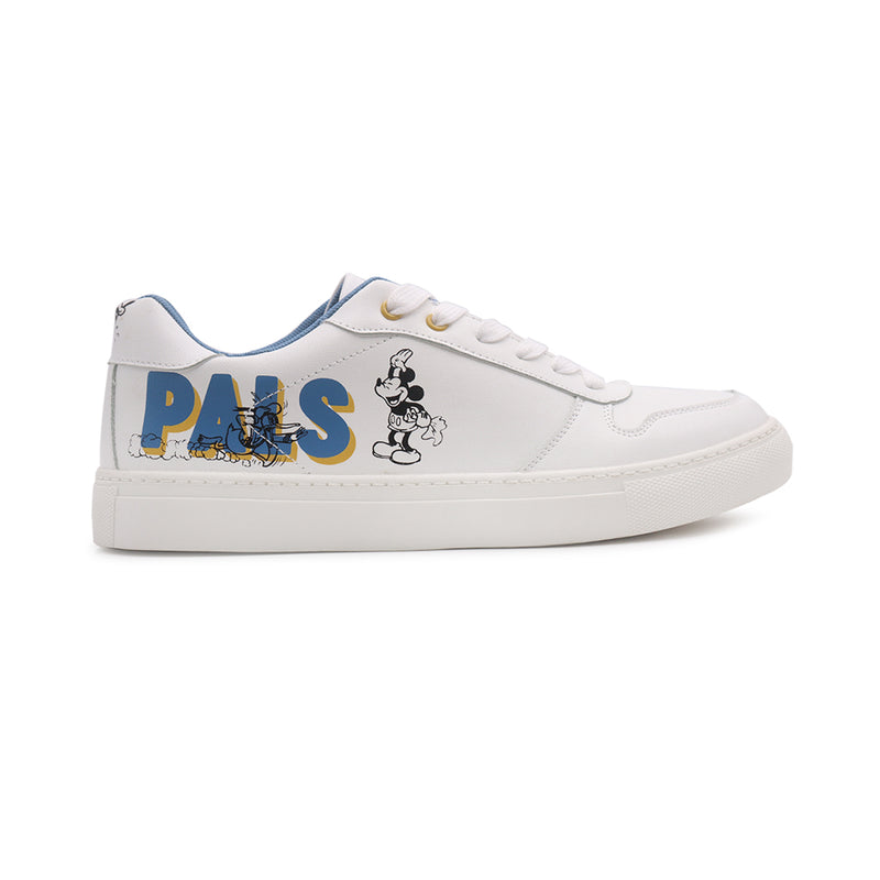 Tenis Mickey Mouse blanco para Hombre