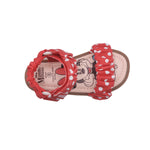 Sandalias Minnie Mouse rojo para Niñas