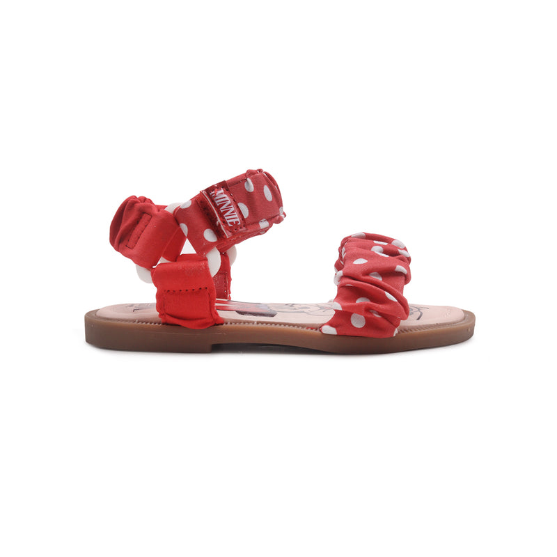Sandalias Minnie Mouse rojo para Niñas